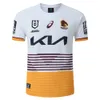 Men Jersey 23 Brisbane Mustang Vest Home/Away Maru NRL T-Shirt Rugby Rugby