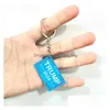 Outra festa de evento fornece a eleição dos EUA 2024 Decoração de casa pendente Trump Slogan Slogan Keychain Drop Delivery Garden Festive Dhyon