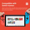 Deals Joypad Wireless Controller for Nintendo Switch Game Console Accessories Joystick Gamepad Handle Grip L/R Control Dual Vibration