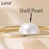 Charm Vintage Messing Discs Hollow Boxen Ohrringe für Frauen Gold Farbe Geometrische schicke stilvolle Pearl Dangle Drop Ohrringe Mode Schmuck Y240423