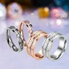 The Magic Ring of Love Couple Hot Selling Ring Feme Feme Fode Bijoux de mode avec des anneaux originaux Cartiraa