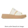 Luxury Designer Women Chloe Sandals Woody Flat Mules Slides Mila Platform Cloud Bottom Slippers Denim Linen Heels【code ：L】Espadrille Wedge Sliders