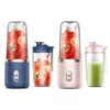 Juicers Blender Shake Smoothie för kök Personlig storlek Blandare med laddningsbara USB -resande frukt Veggie Juicer Cup