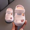 Summer Baby Shoes Kids Slippers Children Nice Non -slip Soft Floor Boys Girl Toddler Beach Shoes Kids Sandals 1-5 Years 240422