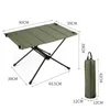 Camp Furniture Outdoor Portable Dining Table and Chair Barbecue Ultralight Vehicle Tactical Table Road Travel Picnic Table Camping Y240423