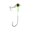 Accessoires Usifishing Glow Worm Lure Cloys 2023 Jig Head Fishing Crochet pour appâts doux 15 pièces / lot 7G 10G 13G