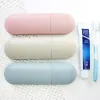 Heads Toothbrush Storage Box Toothbrush Holder Toothpaste Box Clean Portable Sanitary Sturdy Durable Travel Box Bathroom Supplies