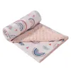 sets Baby Blankets Newborn Swaddling Thermal Soft Fleece Monthly Blanket Spring Bedding Set Cotton Quilt Infant Bedding Swaddle Wraps