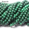 Brins meihan (1strand / set) malachite naturel 6 mm perles en vrac rond lisses pour la fabrication de bijoux bracelet bricolage