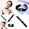 Chokers Choker XL00130C 2022 Черный цвет широкий сплав с сплавкой.