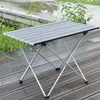 Camp Furniture Outside Furniture Removable Small Mini Dining Tourist Portable Balcon Foldable Folding Picnic Grill Aluminum Tables Steel Desk Y240423