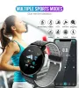 Klockor 119 Plus Smart Watch Heart Rise Sports Watches Man Smartwatch Rate Monitoring Blood Pressure Wristwatch för Android iOS