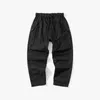 Calça masculina homens algodão multi -pocket streetwear