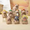 Blind Box Hot Capybara Blind Box Tier Kapibara Figur Spielzeug Überraschung Kinder Mädchen Geburtstag Weihnachtsgeschenk Y240422