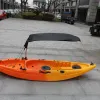 Accessoires universels simples de kayak auvent auvent de pêche à la nuance couverture de soleil au soleil 125x110cm