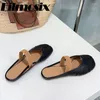 Тапочки плоские каблуки закрытые пальцы эластичные ленты Mules Women 2024 Spring Outs Casual Lazy Retro Split Slide