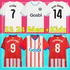 Stuani 2023 2024 Home Away Castellanos Valery Toni Borja Garcia Villa Aleix Garcia Football Shirts Tsyganko 23 24 Girona FC Soccer Jerseys