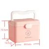 Bins medicijn doos huishouden grote capaciteit familie kleine EHBO KIT Container Home Care Medicine opslag noodbox
