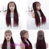 Full lace braided wig with multiple braids LNTR