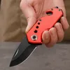 Multitool Outdoor Camping Messer persönliche Verteidigungsüberlebensausrüstung Klapperte Jagdtaktikschneider scharfe Taschenmesser für Männer