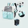 Bags 08kg Cat Carrier Travel Transparent Bag Breathable Portable Cat Backpack Bag For Cats Dogs Carrying Pet outdoor Supplies