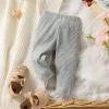 Pants Patpat 3Pack Baby Girl 95% Cotton Rib Stickings Set