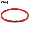 Strands Voq Nowa magnetyczna bransoletka Bransoletka Lucky Red Bracelets na parę Walentynki romantyczna biżuteria hurtowa