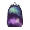 Rucksack Schulbag -Schüler Aquarell Galaxy Schulter -Laptop -Taschenschule