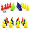 Stelt 1Set magnetisch opvouwbaar vliegend schaakschaak Portable Parentchild Board Game Camping Travel Party Game Set Leisure Airplane Chess Set