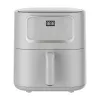 Fryers 10L Smart Electric Air Fryers 대용량 자동 가정용 멀티 360 ° 베이킹 LED 터치 스크린 딥 프라이어 오일 220V