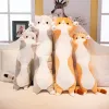 Giocattoli 50130 cm Peluga giocattoli Animal Cat Cine Creative Long Soft Toys Office Sleep Sleeping Cushion Bambola per bambini
