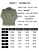 Ensembles / combinaisons WW2 WWII US USMC Uniforme HBT Armée verte de champs de champs de manteau Outwear US11105