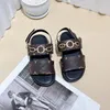 Fashion Kid Designer Chaussures Classic Sandals Breathable Princess Sandals Boys Garçons enfants【code：L】 LV kids shoes gg