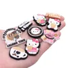 Anime Girl Mouse Cats Charme Charme Großhandel Kindheit Erinnerungen lustige Geschenkkarikaturen Charms Schuhzubehör