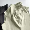 T-shirts pour femmes 2024 Ladies Personnalité Draped Necy Design Elegant Metting Metting Soft Light Sans Sans manchette