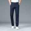 Мужские джинсы высококачественные роскошные брюки с прямыми деклами