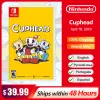 Deals Cuphead Nintendo Switch Game Deals 100% Official Original Physical Game Card Action Arcade Genre 12 Player for Switch OLED Lite