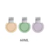 Bouteilles de rangement 3 pc / set Travel Split Siliconeprowsprows vide vide Beauty Scellé Scellé Portable Container Tools