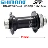 Delar Shimano Deore XT M8110 12 Speed ​​Hub 32H Center Lock 148x12mm Boost 142x12mm 100x15mm 110x15mm Micro Spline Hub Ethru Axel Bike