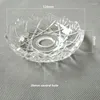 Держатели свечей 2pcs стеклянный кристалл 120 30 -миллиметровый бобец