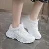 Casual Shoes White Tennis For Women Thick Sole Sneakers Designer Sports Running Woman Vulcanized Trainers Athletic Shoe Footwear