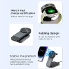 Chargers 30W 3 in 1 Magnetic Wireless Charger Stand For iPhone 14 13 Pro Max Apple Watch Airpods Pro IWatch Fast Charging Dock Station