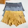 Erkek iç çamaşırı Boksörler Designer Underpant Briefs Marka Mektubu Baskılı 3 Pc Box ile