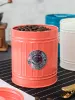 Jars de 800 ml de armazenamento em casa para café com chá -leite leite em pó de alimentos de armazenamento de metal de alimentos doces açúcar mel jarra caixa de cozinha