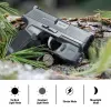 Scopes Warriorland Mini Rail Mounted Tactical Light for Sig Sauer P365 Sig P365XL / P365 SAS Pistol Hunting Flashlight Right & Holster