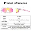 Sunglasses XTIGER Cycling Sunglasses New Original Design White Frame Sports Glasses UV400 Esay Install Polarized Bicycle Men MTB Racing