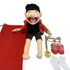 1/2/4st Jeffy Hand Puppet Feebee Rapper Zombie Plush Doll Toy Talk Show Muppet Parent-Child Activity Playhouse Gift for Kids 240415