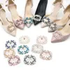 Brooches 1PC Women Rhinestone Flower Detachable Shoe Clip High Heels Decoration Buckle Clothes Brooch Decor