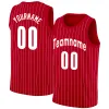 Basketball Custom Basketball Jersey Full Sublimation Design Nome squadra/Numero Camicia da basket a strisce uomini/donne/Donne/Gioventù all'aperto