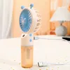 Andra apparater Portable Mini Air Conditioner USB laddning Portable Fuidifier Atomizer Cooler Ingspray FufiFier Fan for Home/Office Använd J240423